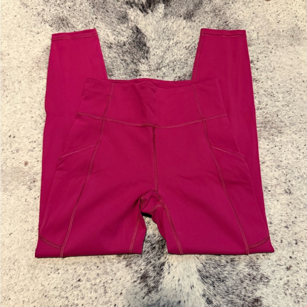 Lululemon pink leggings